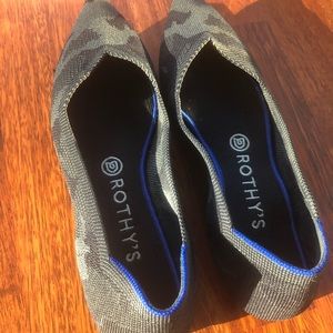 Camo rothy flats